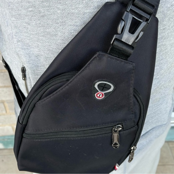 Westend Black Crossbody Sling Bag - Picture 3 of 4